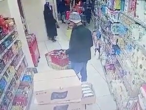 Sarıyer’deki Market Hırsızı, Güvenlik Kamerasına Yansıdı