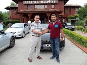 Sapanca Belediyesine Yeni Makam Aracı Hibe Edildi