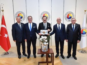 Söke Ticaret Borsası Tobb Başkanı Hisarcıklıoğlu İle Görüştü