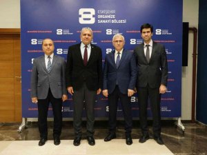 Esogü Rektörü Çolak’tan Başkan Küpeli’ye Ziyaret