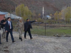 Adaklı Kaymakamı Gürses, Üstyapı Çalışmalarını İnceledi