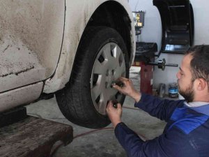 Trakya’da Lastikçilerde ‘Kış Lastiği’ Yoğunluğu