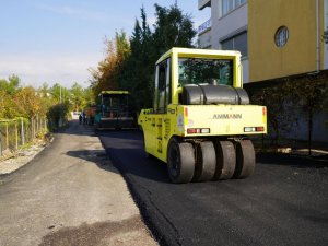 Mimar Sinan Mahallesinde Asfalt Çalışması