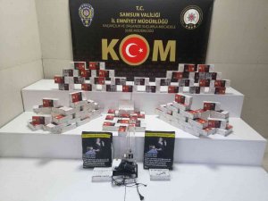 Samsun’da 19 Bin Dal Makaron Ele Geçirildi