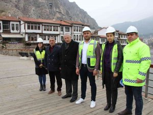 Amasya Belediyesi Tarihi Hatuniye Mahallesi’nde Sokak Sağlıklaştırma Projesi Başlattı