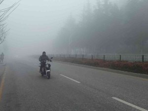 Çorum’da Yoğun Sis Etkili Oluyor