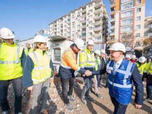 Buca Metrosunda İlk Kazık Çakıldı