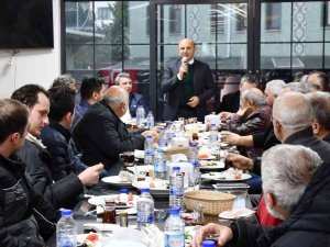 Başkan Oral, Şoför Esnafıyla Bir Araya Geldi