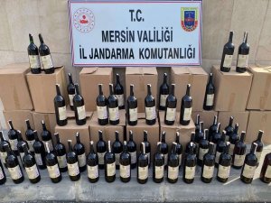 Mersin’de 540 Litre Kaçak İçki Ele Geçirildi