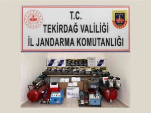 Tekirdağ’da 100 Bin Adet Kaçak Makaron Ele Geçirildi