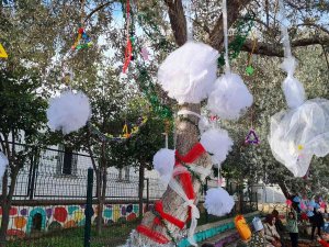 Okul Bahçesindeki Zeytin Ağaçlarının Hasadı Yapılıp Yağı Çıkarıldı