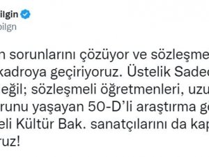 Sözleşmeliden Kadroya Geçişte Çerçeve Genişletildi