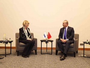 Bakan Çavuşoğlu, Agi̇t Genel Sekreteri Schmid İle Görüştü