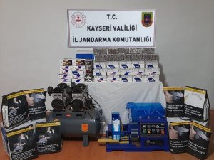 Ekiplerden Tütün Kaçakçılarına Operasyon
