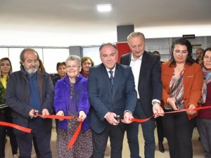 Germencik’te Kütüphane Açılışına Yoğun İlgi