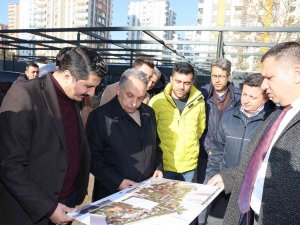 Mevlana Meydanı Ağaçlandırılıyor