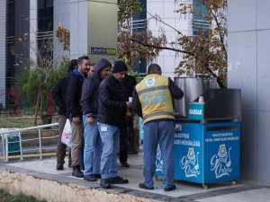 Haliliye’de Gönülleri Isıtan Çorba İkramı