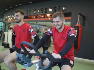 Sivasspor Salonda Çalıştı