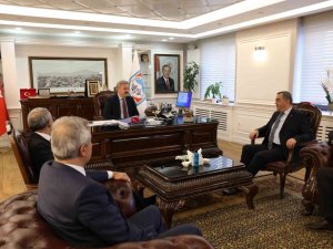 Kayso Ve Osb Başkanlarından, Başkan Mustafa Palancıoğlu’na Ziyaret