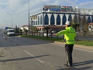 Bafra’da Kış Lastiği Denetimi