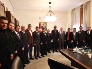 Giresun’un Devam Eden Yatırım Ve Yeni Projeleriyle İlgili Bakan Kurum’la Görüştüler