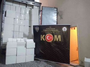 Niğde’de 5 Milyon 500 Bin Makaron Ele Geçirildi