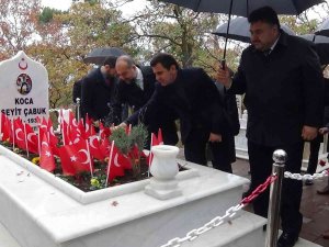 Çanakkale Kahramanı Koca Seyit Mezarı Başında Alındı
