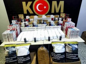 4 Ayrı İşyerinde Kaçak Tütün Operasyonu