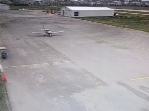 Düşen Uçağın Havalimanındaki Son Görüntüsü Ortaya Çıktı