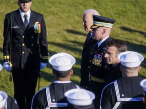 Biden Ve Macron Beyaz Saray’da Bir Araya Geldi