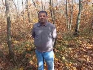 Ormanda Odun Kesen Muhtara Domuz Saldırdı