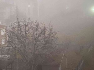 Kulu’da Yoğun Sis Etkili Oldu