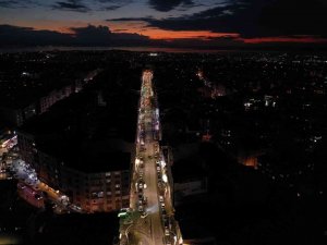 Gebze’nin 6 Caddesi Işıl Işıl Oldu