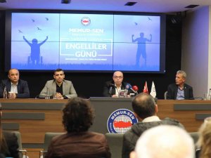 Memur-sen Engelliler Komisyonu’ndan Engellilerin Eşit Haklara Sahip Olması İçin Çağrı