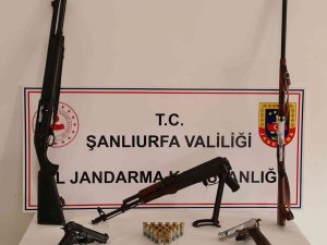 Şanlıurfa’da Silah Kaçakçılarına Darbe