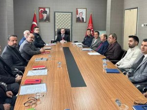Çelikhan’da Devam Eden Projeler Masaya Yatırıldı
