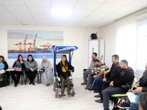 Akdeniz Belediyesinden Engelli Vatandaşlara İş Kulübü Eğitimi