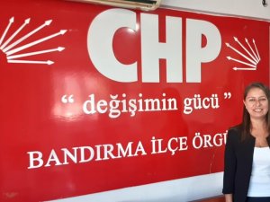 Bandırma Chp Kadın Kolları Başkanı İstifa Etti