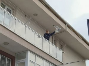 Bursa’da Martı Kurtarma Operasyonu