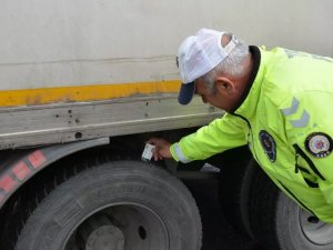 Erzincan’da Kış Lastiği Denetimi