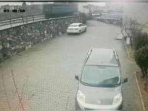 Bursa’da Tır Kazası Kamerada