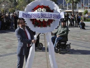 Fethiye’de, 3 Aralık Dünya Engelliler Günü’nde Tören Düzenlendi