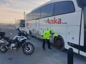 Aydın’da Otobüsler Tek Tek Kontrol Edildi