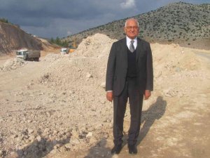 Çatboğazı Baraj Yolu Çalışmaları Sürüyor