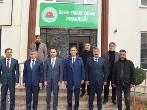Vali Çuhadar, Ziraat Odasından Tarımla İlgili Bilgiler Aldı