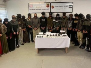Gaziantep Jandarması Suriye’de 18 Deaş’lı Ve Pkk’lı Teröristi Yakaladı