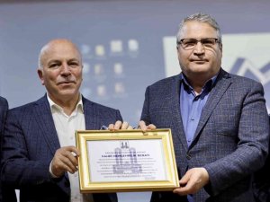 Başkan Çerçi’ye ‘Fahri Hemşehrilik Beratı’ Verildi
