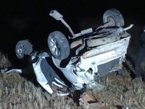 Malatya’da Otomobil Takla Attı: 1’i Ağır 3 Yaralı