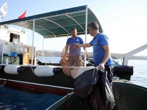 Gökova Körfezinde 19 Ton Çöp Toplandı