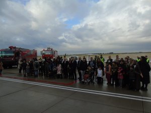 Koca Seyit Havalimanı Engelli Çocukları Ağırladı
